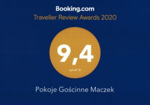Wysoka ocena booking.com 2020 rok